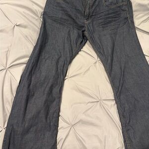 Buffalo David Bitton Men's Dark Wash Straight Jeans